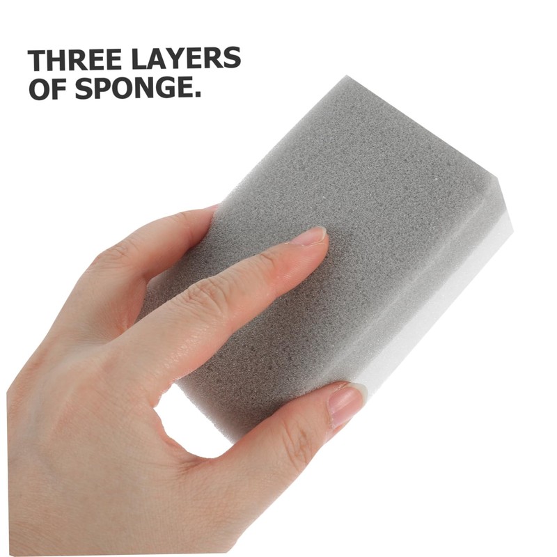 CHILDWEET 10pcs Multi-use Kitchen Cleaning Sponges Soft Absorbent Scrubbers for