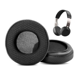 HTINDUSTRY Replacement Earpads Cushion Compatible with Skullcandy Grind Bluetooth Wireless On-Ear Headphone Ear Pads with Breathable Leather/Durable Fabric and Memory Foam