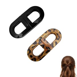 Pinzas magnéticas para el cabello: pinzas magnéticas de fijación fuerte y antideslizantes, diseño 2 en 1 sin costuras para peinados intuitivos en casa y a diario (2 unidades A)