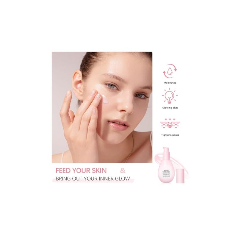 Bluemega Watermelon Glow Dew Drops Suero de Niacinamida Facial Hidratante