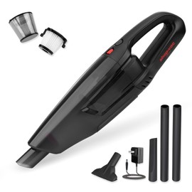 Shop-Vac Cordless Handheld Vacuum Cleaner, 12.0 Peak Kpa 12V High Power Handheld Vacuum Cordless Rechargeable, Dustbuster Vacuum with Attachments, Filters for Home, Garage, Car