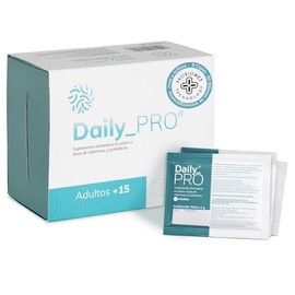 Daily PRO  Probióticos para Jóvenes Adultos  60 Billones De UFC  8 Cepas  30 Sobres                                                                   