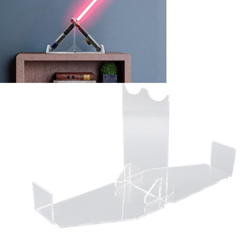 Lightsaber Display Stand Acrylic Desktop Lightsaber Display Holder Rack Wand