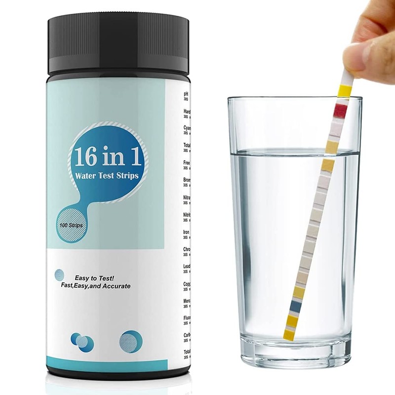 Tuperoymse 100PCS 16 in 1 Water Test Kits Drinking Water