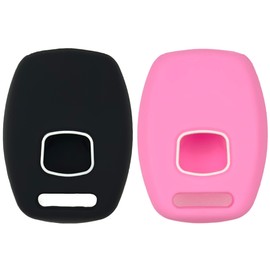 REPROTECTING Silicone Rubber Key Fob Cover Compatible with 2003-2015 Honda Hybrid EX Accord Civic SI CR-V EX Element SE Pilot KR55WK49308 N5F-A05TAA N5F-S0084A