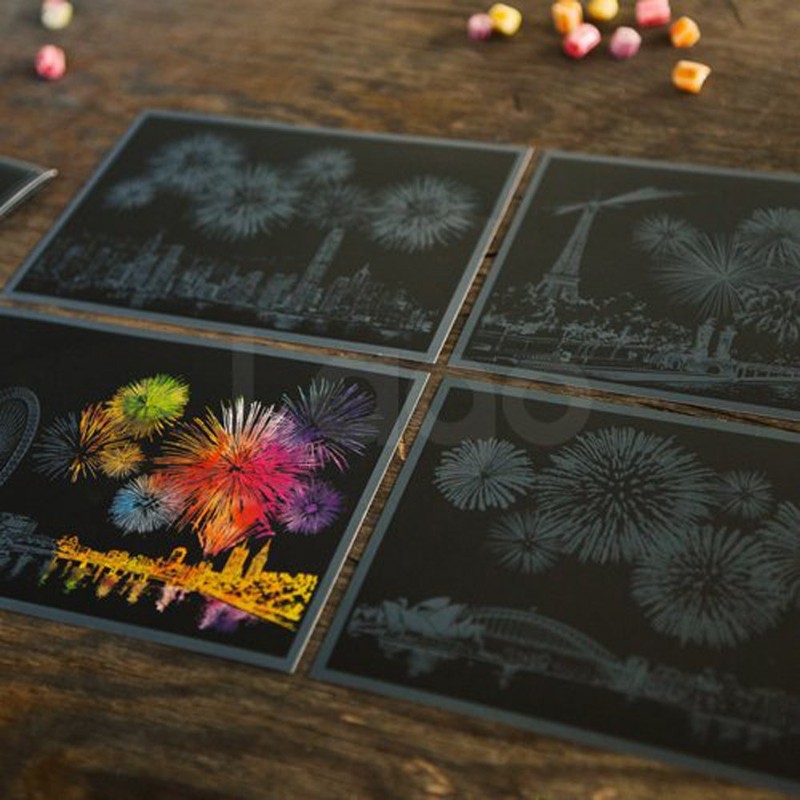 Lago Design Special Gift Set GSP-FW Postcard Fireworks Set of