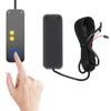 Touch Sliding Desktop Computer Power Switch RGB Lighting External PC