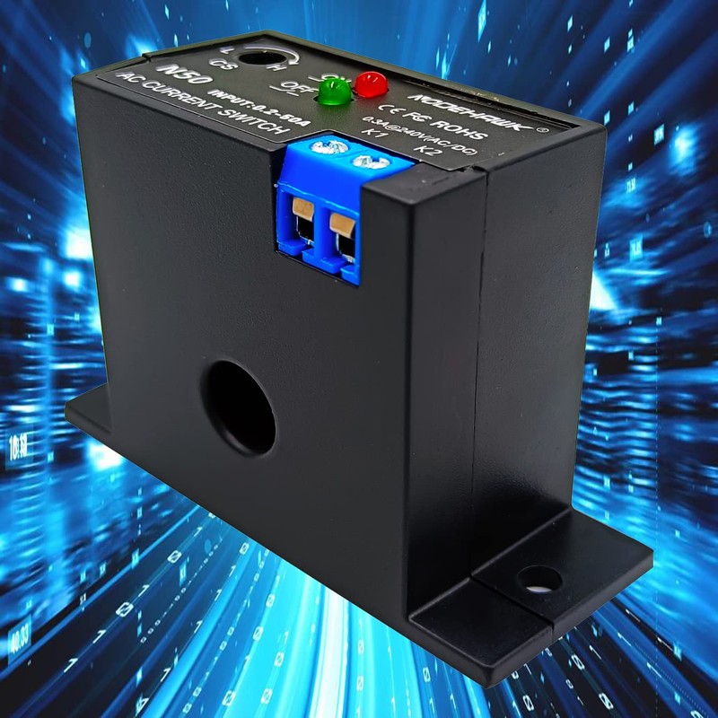 Current Sensing Relay AC Current Sensing Switch 0-50A Normally Closed