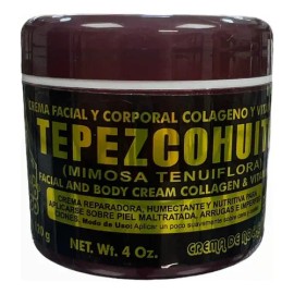 Crema Facial Y Corporal De Tepezcohuite 120 G                                                                                                         