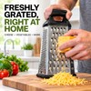 6-Sided Stainless Steel Box Grater for Everyday Food Prep –