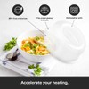 Tupperware Microwave Plate Cover, Dishwasher Safe and BPA Free (Set
