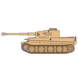 エアフィックス 1/76 ドイツ軍 ティーガー1 プラモデル X-1308V