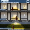 Advanced Motion Sensor Outdoor Lights 2 Packs - White Dusk