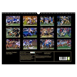 American Football - mein Sport (Wandkalender 2026 DIN A3 quer), CALVENDO Monatskalender
