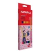NATARAJ Bright Shades Full Size Colour Pencils & a Sharpener
