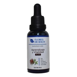 Flores Bach Blen Aprendizaje Vitalidad Sabor Amargo Nutricional