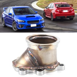 Turbo Downpipe, 5 Screw 2.5 Inch Adapter Turbo Downpipe Flange Stainless Steel Flange Adapter V-Band Turbo Downpipe Adapter Flange Suitable for GT25 GT28 T25 T28 Turbine Housing