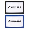 MAXJULI Ski Goggles Pass Holder 2 Pack (Black+Blue)
