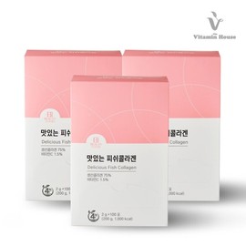 맛있는 피쉬콜라겐 100포 대용량 3박스 Delicious Fish Collagen 100 Pouches Large Capacity 3 Boxes