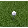 HH-GOLF 70mm 2 3/4" White Wooden Golf Tees, Sturdy, Biodegradable