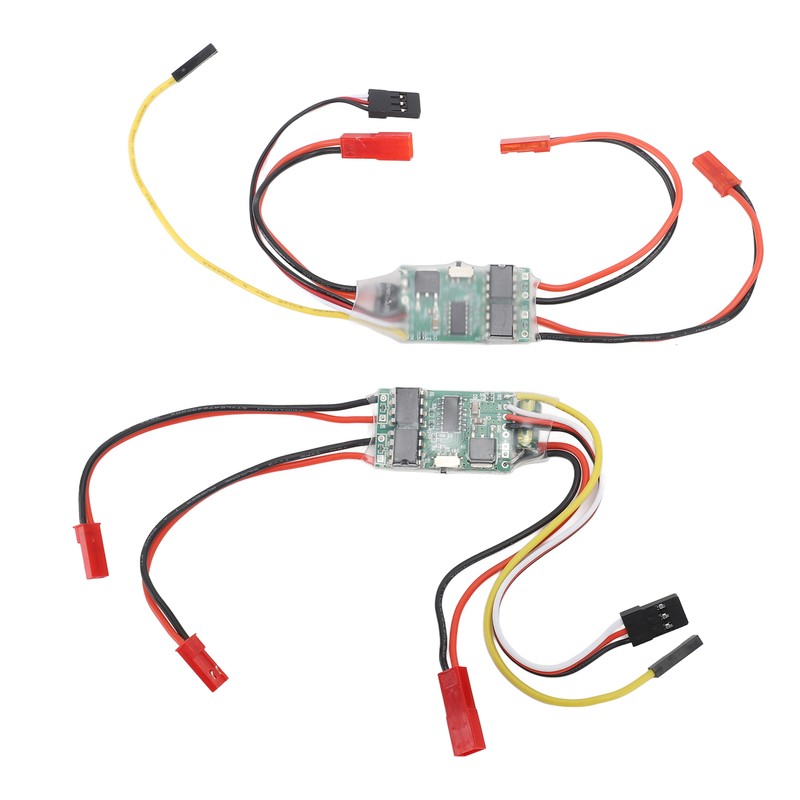 2PCS Brushed ESC Two Way Bidirectional Waterproof 5A Differential ESC