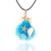 FM FM42 Natural Seashell Shell Scallop Conch Pendant Necklace (Style
