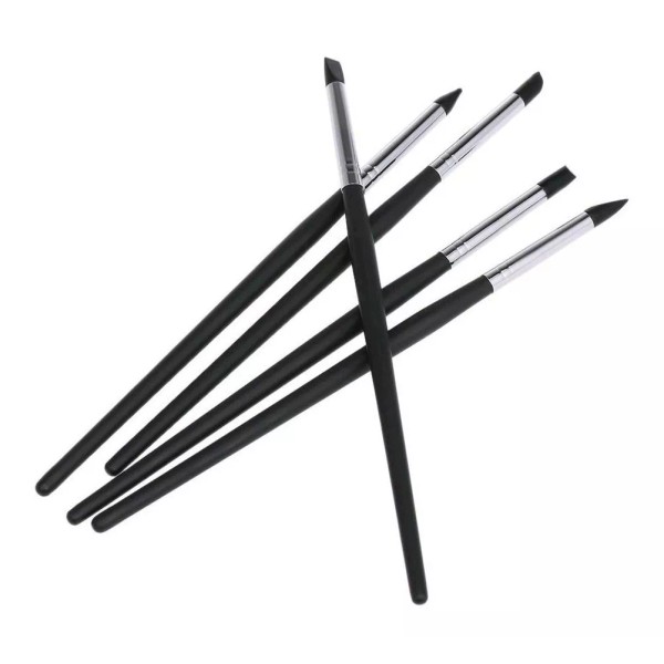 Vedent Cln Pinceles Modelado Resina Dental Kit 5 Pzs
