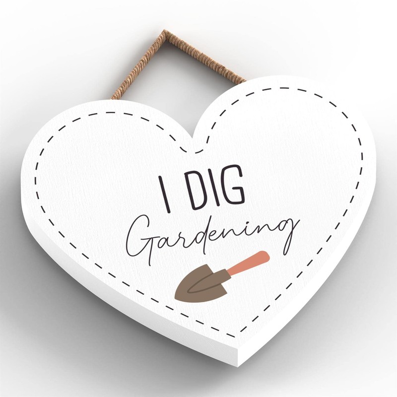 Global Designs I Dig Gardening Garden Theme Gift Idea Hanging