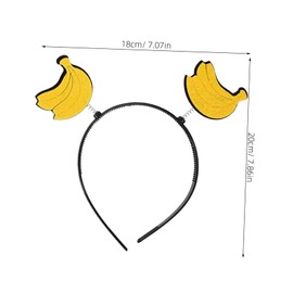 FOMIYES Summer Fun Watermelon Headbands Pcs Party Supplies Hawaiian Headbands for Women Boy Girl