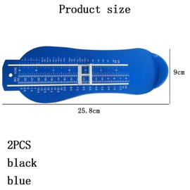 2 PCS Foot Measure for Children Family Foot Measuring Device for Children Kids Foot Measure Durable Shoe Size Measure Essential for Fast-Growing Kids Child Foot Measure Unisex Sizes
