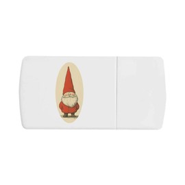 'Cute Gnome Standing' Pill Box with Tablet Splitter (PI00033411)