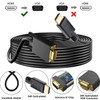 Generic HDMI to VGA Adapter, 30ft, with Audio, Gold-Plated Connector,