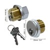 Storefront Door Lock Alsecure Commerical Mortise Lock Swing Deadbolt &