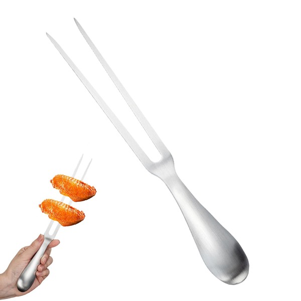 Premium Stainless Steel Carving Fork - Heavy Duty 304 BBQ