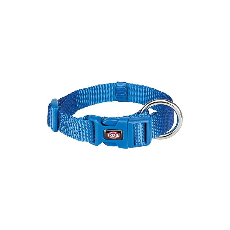 Trixie Premium Dog Collar, 35-55 x 20 mm, Blue