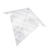 Sewing Wedge Ruler 60 Degree and 120 Degree Acrylic Transparent