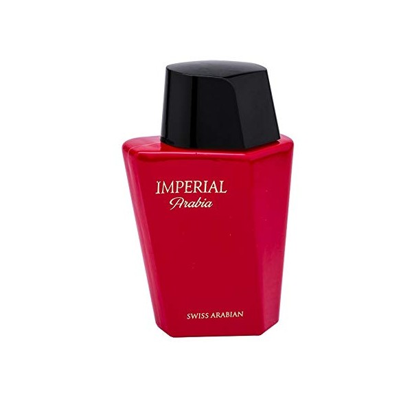 Imperial Arabia 100ml, an Aromatic Unisex Oud Wood Parfum for Men and Women with sultry Spices, Leather and Incense by perfume artisan Swiss Arabian