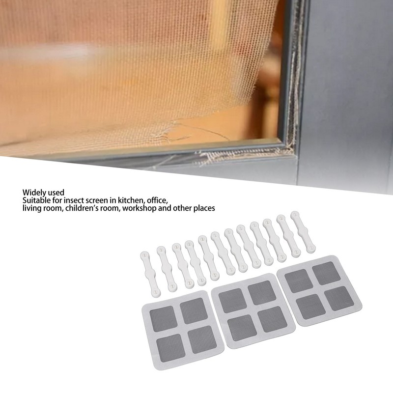 12Pcs Screen Window Clips Home Windows Mounting Buckle for Fly