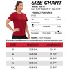 NebuKinex 6 Pack Workout Tops for Women Short Sleeve Sun