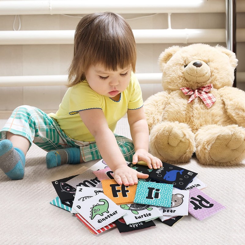 The Peanutshell Montessori Flash Cards | Infant & Toddler ABC