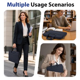 Arisase Laptop Sleeve for MacBook Neo Protective Nylon Case with Handle
