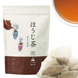 Premium Hojicha -Roasted Green Tea from JAPAN | Japanese Tea KIMIKURA (1-b Deep Roasted 5gx30Teabags for a pot)