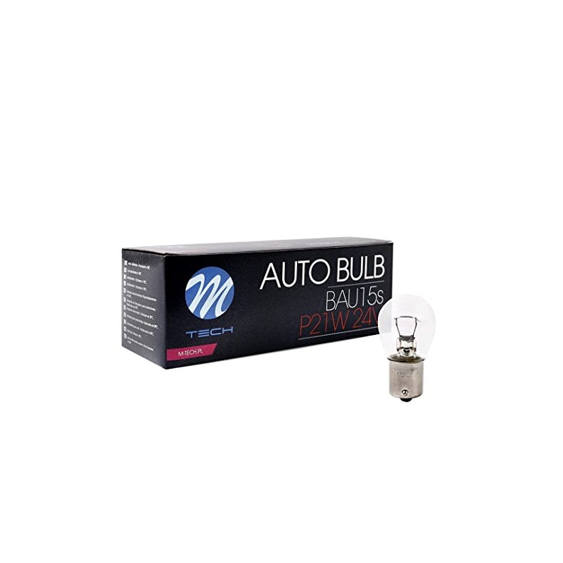 M-Tech Z950 Lamp BAU15S 24 V/21 W PY21 W, Set