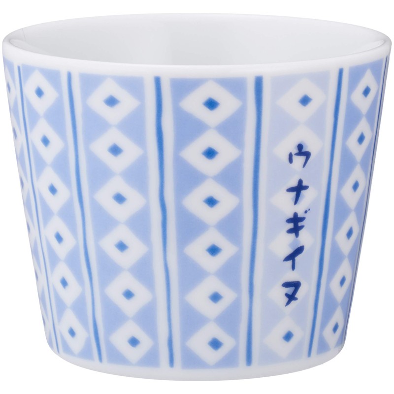 赤塚不二夫 「 バカボン 」 ウナギイヌ 蕎麦猪口(そばちょこ) 直径8cm 青 904102