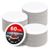 60 Pack Cake Boards 8 inch Cardboard Cake Rounds White