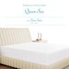 Carressa Linen 100% Egyptian Cotton Queen Fitted Sheet - 800