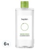 Be Plain Mung Bean Cleansing Water, 400ml, 6 pcs / 비플레인 녹두 클렌징 워터, 400ml, 6개