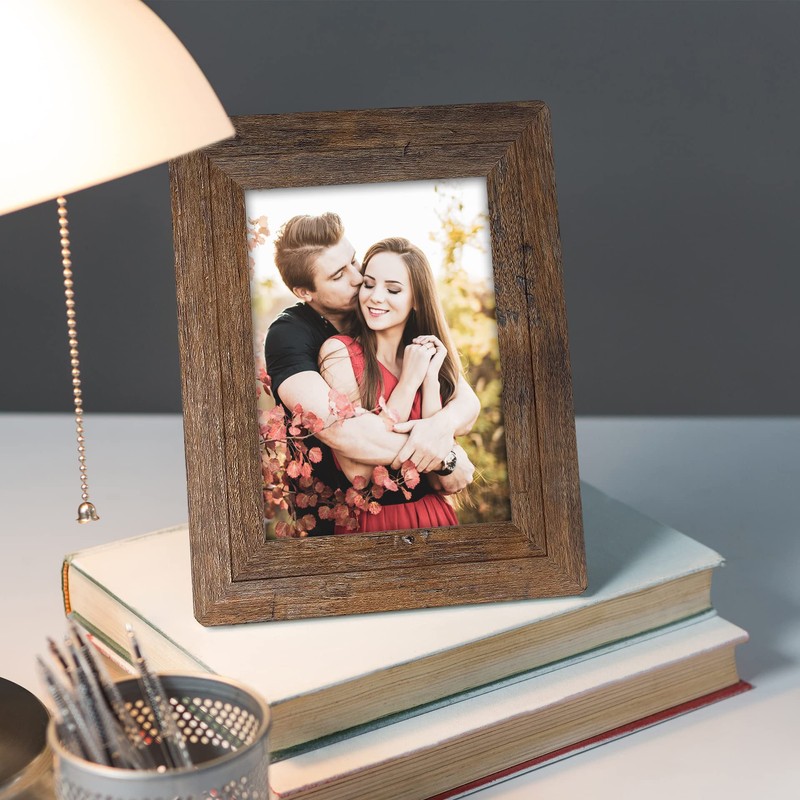 8x10 Picture Frames Set, Set of 4 Wooden Picture Frames