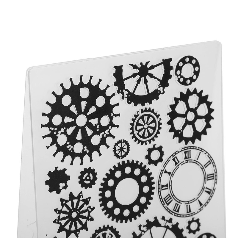 Fdit Carpeta de grabación en Relieve para Bricolaje, 4 Carpetas