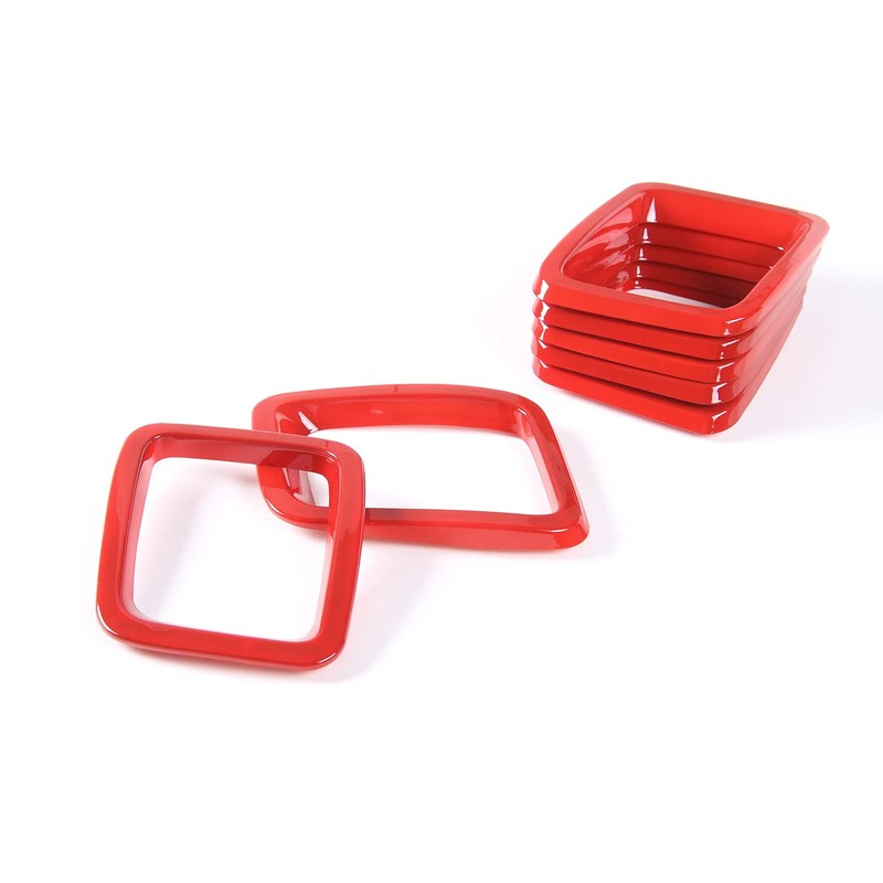 Grille Grill Cover Inserts Frame Trim Kit for Jeep Compass